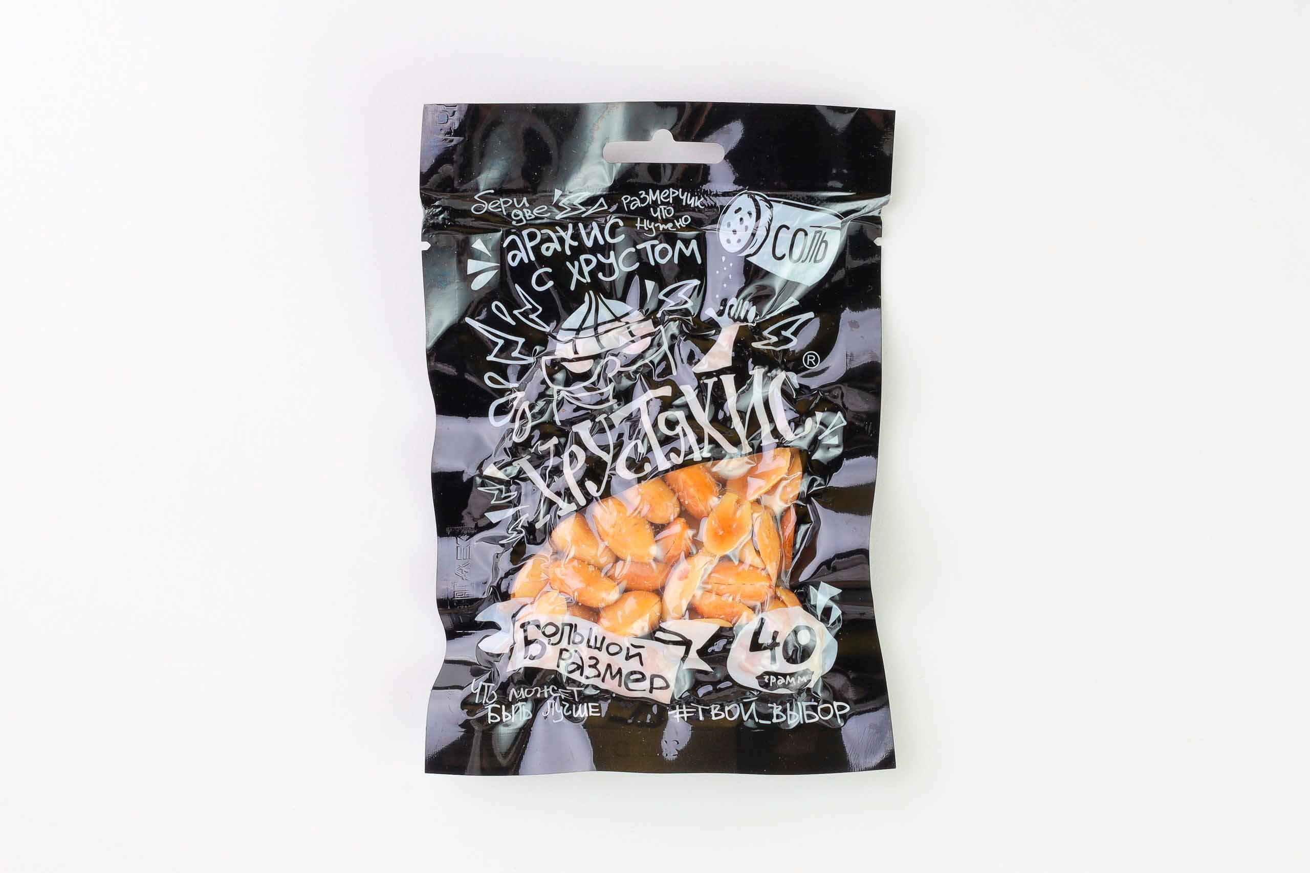 Вкус Хрустяхис с солью 40гр