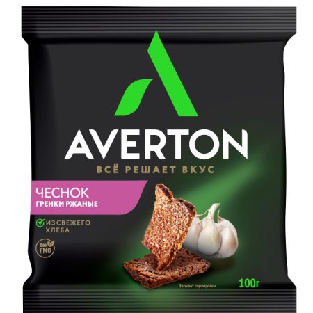 Вкус Ржаные гренки с чесноком 100г