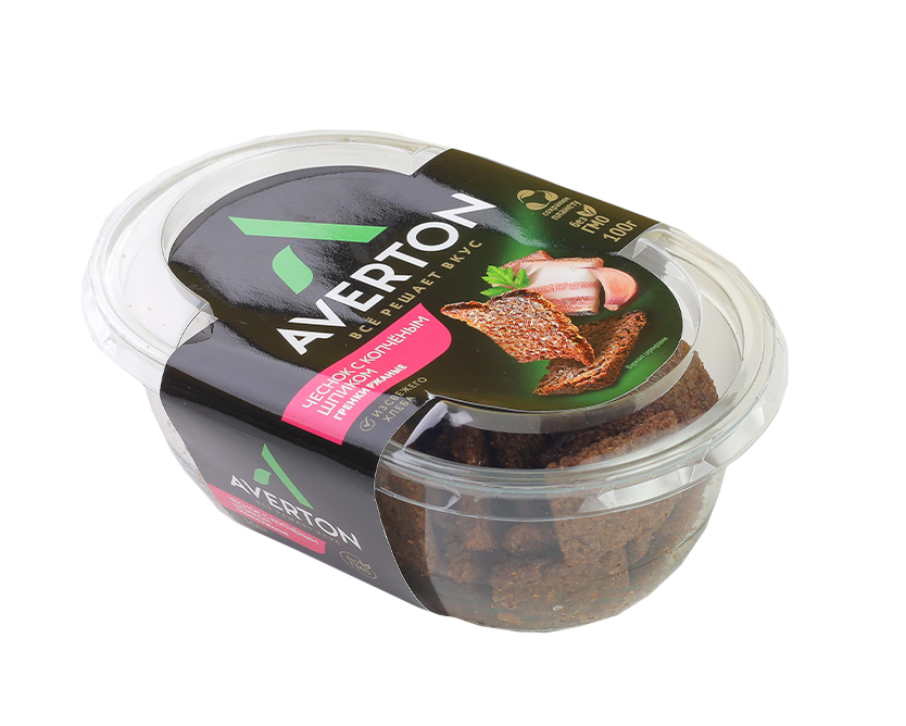 Вкус ЧЕСНОКА С КОПЧЕНЫМ ШПИКОМ 100г