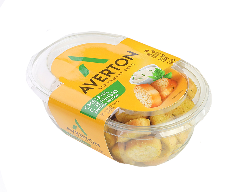 Вкус Сметана с зеленью 100г