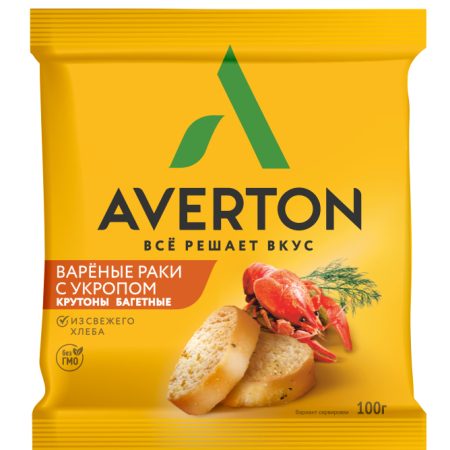 Вкус Вареные раки с укропом 100г