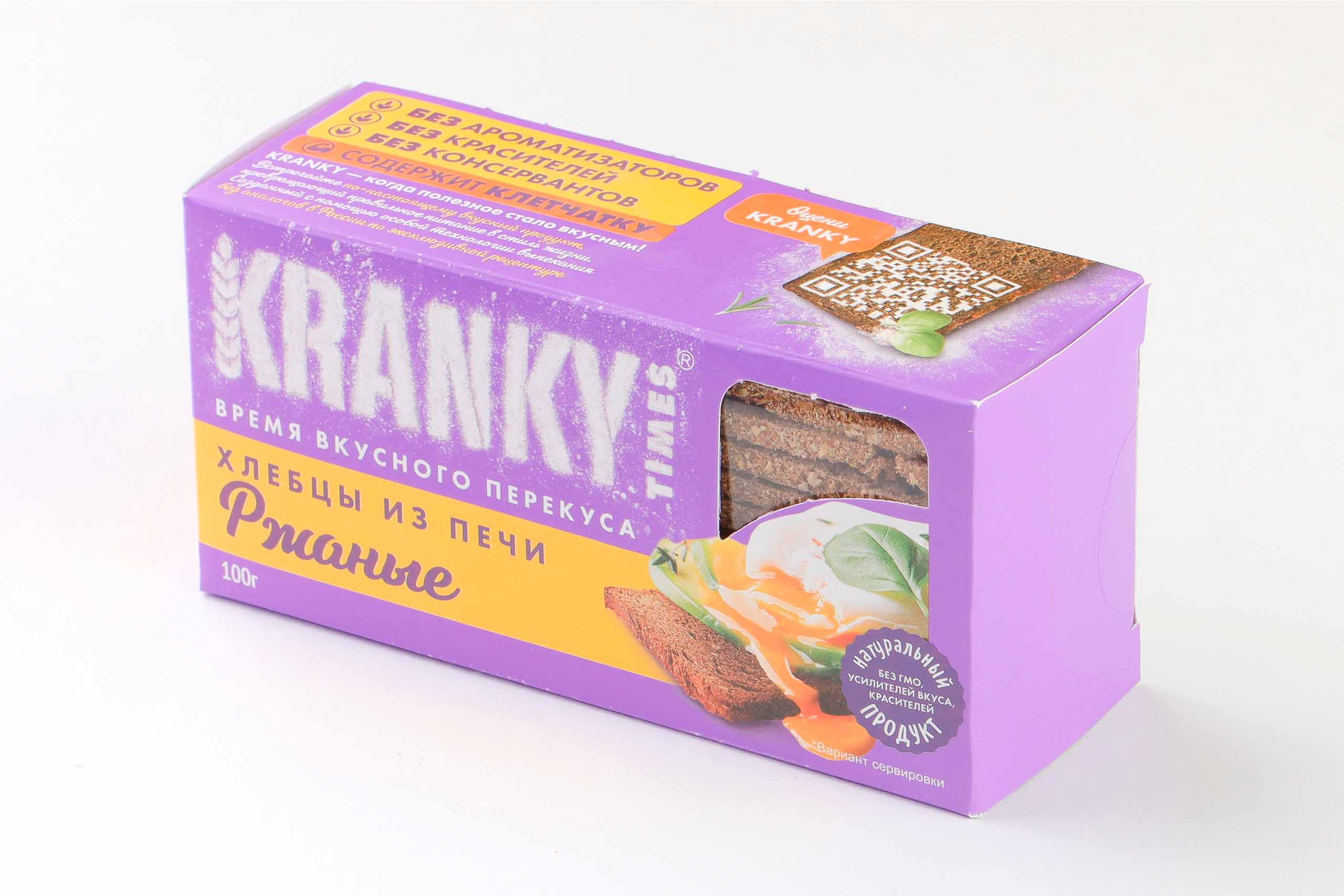 вкус Ржаные 100г